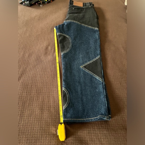 Barragan two-tone high waisted pants - Picture 7 of 7